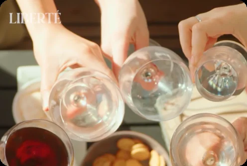 Champagne service aboard Liberté, for VIP yacht experiences from Auckland